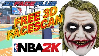 FREE ORIGINAL JOKER 3D FACE SCAN ALL 2K VERSIONS [upl. by Atiuqehs390]