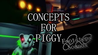 Concepts for Piggy Game  MercenaryRose  Roblox Piggy [upl. by Benedicta]