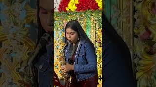 Aj kal Yaad kuch by Mrinmayee saxophonist song saxophonist mrinmayeelive mohammadaziz nagina [upl. by Arted]