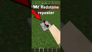 minecraft Redstone repeater [upl. by Darline]