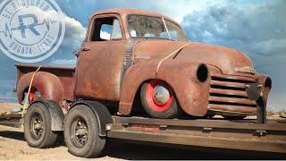 Rescued 1952 Chevy 3100 On Air Ride  Barn Find Project Truck Found  RESTORED [upl. by Ived]