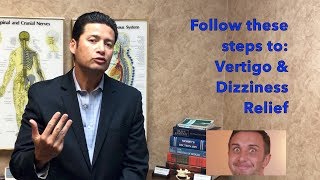 Vertigo Dizziness Relief by Upland Claremont Cucamonga Chiropractor [upl. by Ahsata]