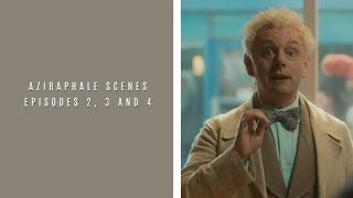 aziraphale scene pack  good omens ep 2 3 and 4 scenes used [upl. by Ilrahc]