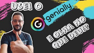 GENIALLY  COMO FAZER UMA APRESENTAÇÃO INTERATIVA  ENSINO REMOTO [upl. by Trembly753]