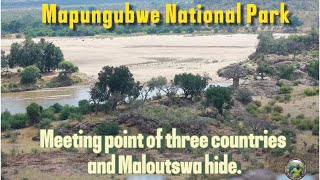 Mapungubwe National Park The confluence Maloutswa Hide and leokwe rest camp [upl. by Elleryt482]