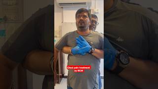 Chest pain treatment by RKM chiropractor drrajneeshkant rkm [upl. by Enal73]