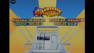 Chumba Casino My most epic win 4 Fantastic Fish for the epic win 🦈 🦑 💵 [upl. by Viki]