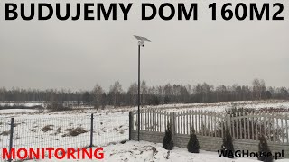 Budujemy DOM 160m2  NOWOCZESNA STODOŁA  Monitoring [upl. by Jeannine247]