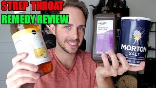 Strep Throat Gargle Remedies Review [upl. by Adel]