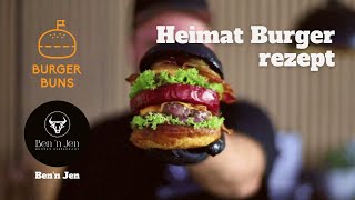 Heimat Burger rezept  Ben n Jen [upl. by Anderson294]