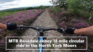 MTB Rosedale Abbey a circular 18 mile ride [upl. by Novikoff]