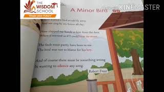 Grade 5 English R Poem A Minor bird  15 July [upl. by Manella]