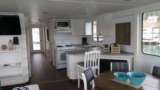 1997 Houseboat on Lake Koocanusa BC Canada [upl. by Grata]