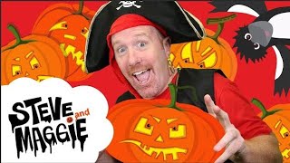 Halloween Party with Maggie And Steve in Spooky Haunted Castle kids funny trending viral [upl. by Edan]