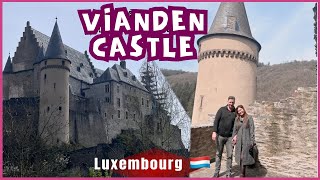 Trip to Luxembourg Visiting the Vianden Castle  Pinay in Europe [upl. by Nitniuq]