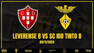 LEVERENSE B VS SC RIO TINTO B — CAMPEONATO I DIVISÃO SÉRIE 2 [upl. by Eceinahs]