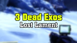 Destiny 2  Locate and Scan 3 Dead Exos on Europa  Lost Lament Quest [upl. by Arbmik382]