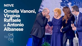 Che tempo che fa  Ornella Vanoni Antonio Albanese e Virginia Raffaele [upl. by Ennovart]