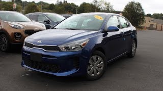 2018 Kia Rio S Sedan In Depth First Person Look [upl. by Nella679]