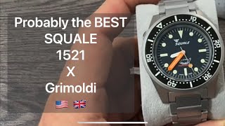 Probably the Best Squale 1521 from 2024 Limited edition Grimoldi very limited [upl. by Kenna810]