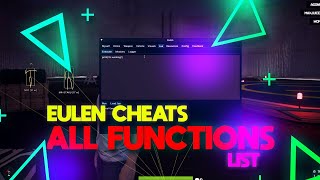 FiveM Cheat Updated And Working W Spoofer Included  Eulen Menu Showing All Available Functions [upl. by Clarisa]