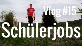 Vlog 15  Schülerjobs Ferienjobs  MONEY [upl. by Lauree]