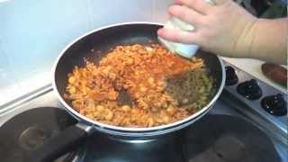 How to make Vegan or Vegetarian Italian Pasta Skillet Dinner [upl. by Candida132]