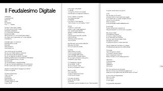 IL FEUDALESIMO DIGITALE Poesia di Daniele Verzetti Rockpoeta® [upl. by Giacopo451]