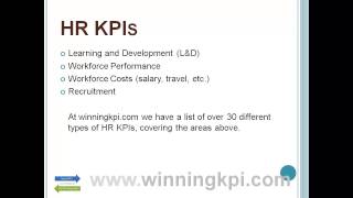 HR KPIs Example [upl. by Remy]