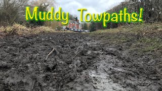 Muddy Towpaths Outside S2Ep29 narrowboatlife maximiselife [upl. by Tiffani]