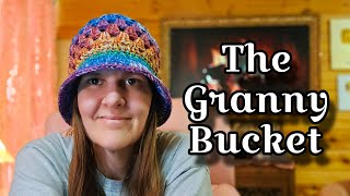 Quick And Easy Granny Bucket Hat Tutorial [upl. by Nolyak]