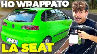 Ho WRAPPATO la mia AUTO con 200€  come è andata [upl. by Ayota]