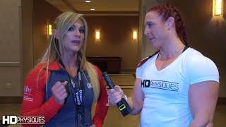 2017 Meet the Olympians  Jamie Nicole Pinder interviewed by HDPhysiques Katie Lee [upl. by Carman]