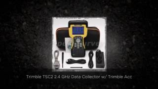 Trimble TSC2 24 GHz Data Collector w Trimble Access [upl. by Emanuel]