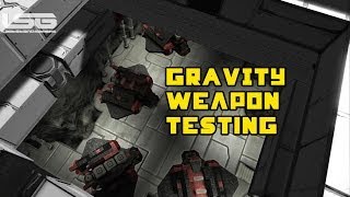 Space Engineers  Motor Vault Door amp Gravity Cannon Testing Asteroid Facility Part 18 [upl. by Icats195]