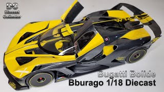 Bburago  Bugatti Bolide  118 Diecast  In Depth Review [upl. by Sontag1]