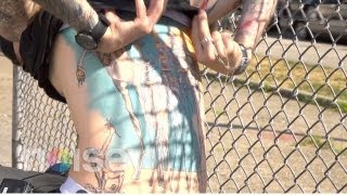 Machine Gun Kelly Explains His Tattoos  Noisey Meets [upl. by Sitof186]