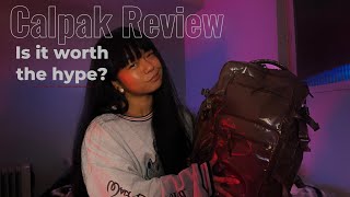 Calpak Review Is it worth the hype  My Daily Backpack [upl. by Aitsirk910]