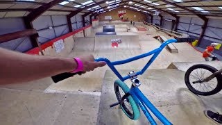 GoPro BMX ENGLAND’S BIGGEST SKATEPARK [upl. by Arretahs565]