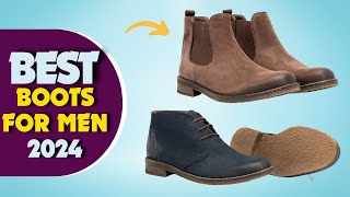 10 BEST BOOTS for MEN 2024 These Are Comfortable [upl. by Odab]