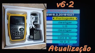 Atualização Satlink ws6933 v62 [upl. by Ailis]