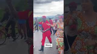 Bobi Wine in Kisoro district with an old woman [upl. by Nongim]