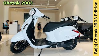 Bajaj Chetak 2903 Edition Full Details Review ❤️ Base Model ✅ Better Than Ola amp TVS Iqube [upl. by Gisella]