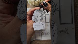 Asmr journal  black amp white journal with mecraft work scrapbook [upl. by Cyrillus134]