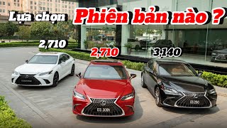 🌟 Lexus ES 250 và ES 250 F Sport 2024 Lựa chọn nào  chênh nhau chỉ 90 triệu đồng Quyết Trần Lexus [upl. by Anitsyrhc]