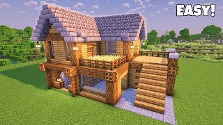 Minecraft Ultimate Survival House Tutorial⚒️ [upl. by Clovis]