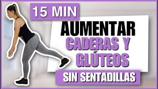 EJERCICIOS PARA AUMENTAR GLÚTEOS Y CADERAS en CASA  RUTINA FÁCIL SIN SENTADILLAS  NatyGloss Gym [upl. by Aliek]