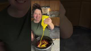 Cranberry Bbq Beef kielbasa Bite Recipe recipe appetizer holidayappetizer holidayfood partyfood [upl. by Ackler]