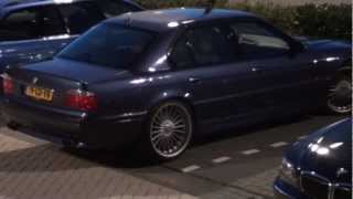 BMW Alpina B12 57 Looks and Details 1080p Full HD [upl. by Doownelg]