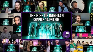 THE RISE OF BANGTAN CHAPTER 10 Friends  Reaction Mashup [upl. by Ahtimat]